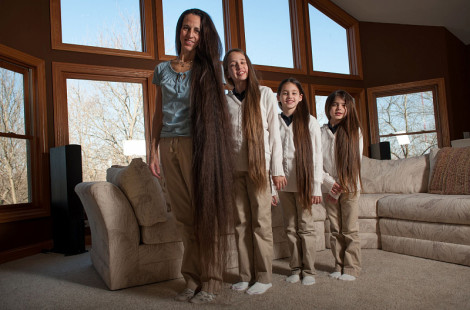 Необычная Америка: семейка Рапунцель