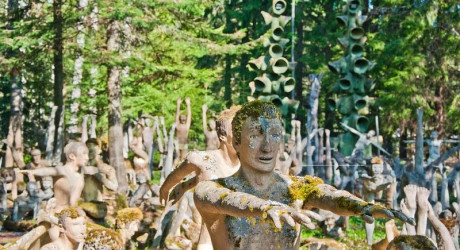 Необычный парк скульптур в Финляндии