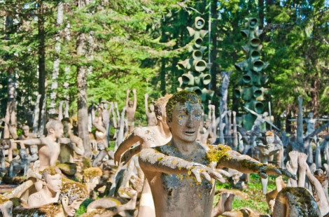 Необычный парк скульптур в Финляндии