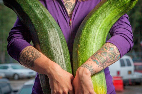 Гигантские овощи Аляски