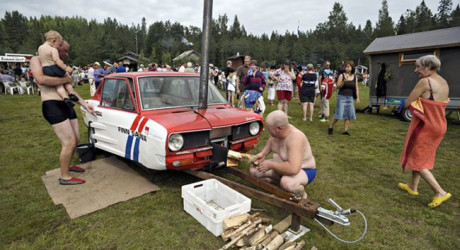 Фестиваль мобильных саун (Финляндия)