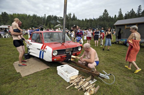 Фестиваль мобильных саун (Финляндия)