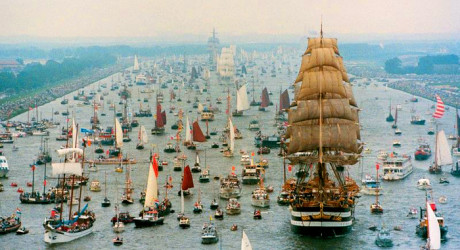 SAIL Amsterdam – грандиозный парад исторических судов