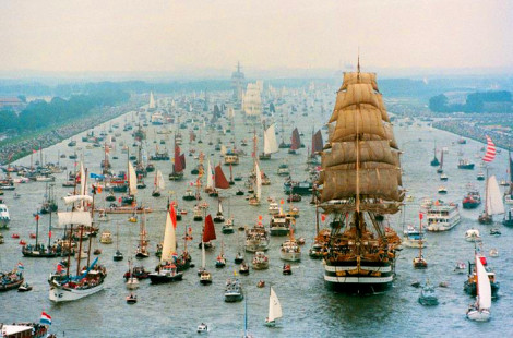 SAIL Amsterdam – грандиозный парад исторических судов
