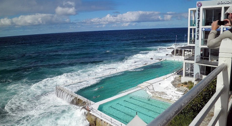 Необычный бассейн Бонди-Айсбергс в Сиднее