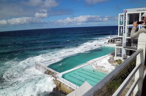 Необычный бассейн Бонди-Айсбергс в Сиднее