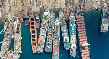 В Турции появилось кладбище круизных лайнеров