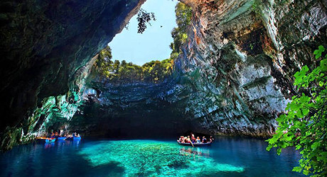 Обитель нимф - пещера Мелиссани