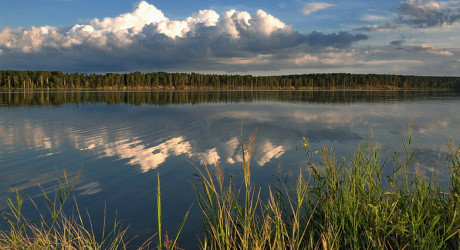 Соленое, пресное и щелочное озеро в Завьялово, Алтай