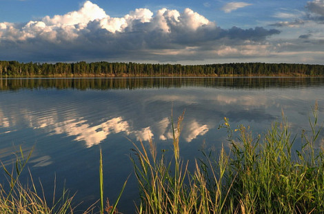 Соленое, пресное и щелочное озеро в Завьялово, Алтай