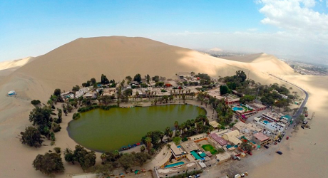 Уакачина – уникальный город-оазис посреди песчаных дюн Атакамы