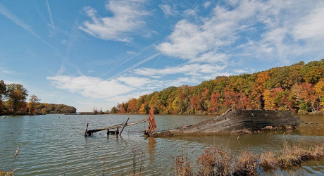 Призрачный флот залива Mallows в США