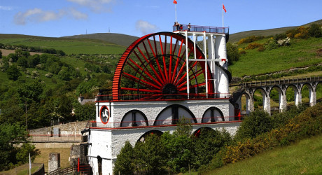 Водоподъёмное колесо Лакси – самое большое водяное колесо в мире