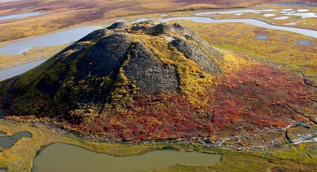 Пинго – труднодоступная ледяная достопримечательность Канады