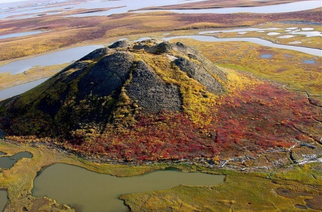 Пинго – труднодоступная ледяная достопримечательность Канады