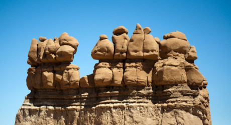 Удивительная Долина Гоблинов в штате Юта в США