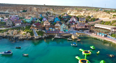 Деревня моряка Попайя на Мальте