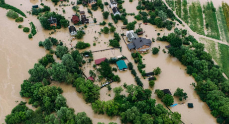 Наводнение в Карпатах 2020