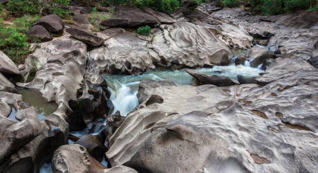«Лунная долина» в Национальном парке «Chapada dos Veadeiros» в Бразилии