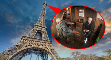 Секретная квартира, спрятанная на верхушке Эйфелевой башни