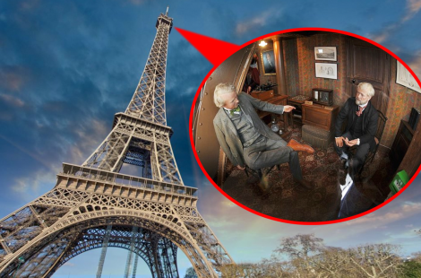 Секретная квартира, спрятанная на верхушке Эйфелевой башни