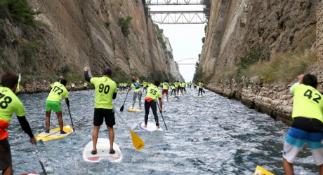 Коринфский канал, Греция (27 фото, видео)
