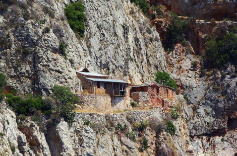 Отшельники Карулии на горе Афоне