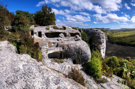 Эски-Кермен – древний каменный город в Крыму