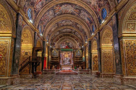 Кафедральный собор Валетты – уникальная усыпальница магистров мальтийского ордена