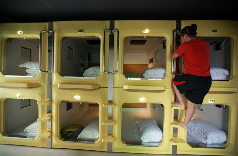 Самый настоящий «капсульный отель»