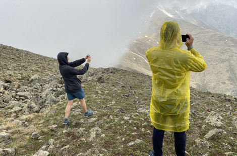 Восхождение на гору Кай-хох в Северной Осетии