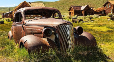 Боуди – мертвый городок недалеко от Сьерра-Невада