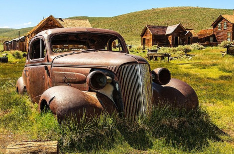 Боуди – мертвый городок недалеко от Сьерра-Невада
