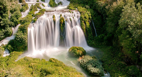 Водопад Мармор в Италии – самый высокий искусственный водопад в мире