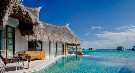 Один из самых роскошных отелей на Мальдивах