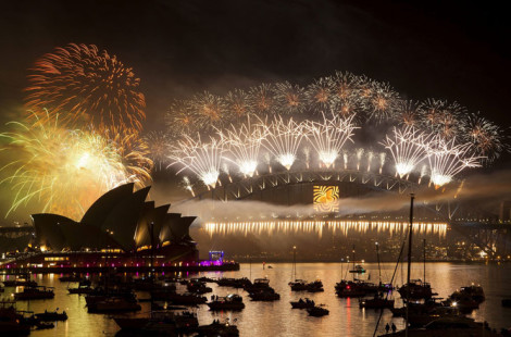 Как шагает Новый год по планете