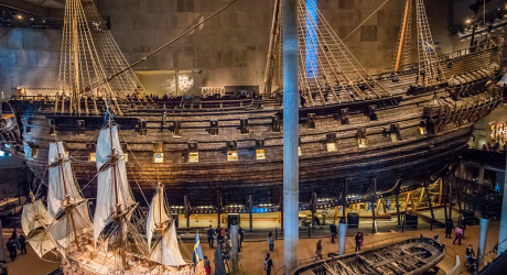Боевое судно Васа в Стокгольме