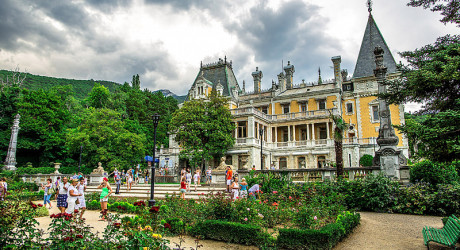 Едем в Ялту! В Массандровский парк (Крым)!