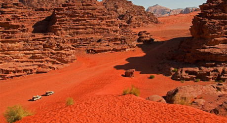 Лунная долина Иордании