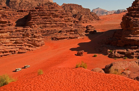 Лунная долина Иордании