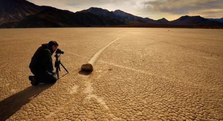 Кёрлинг без игроков в Долине смерти