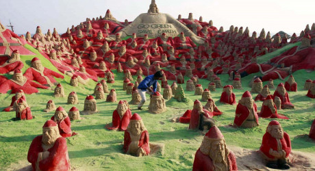 Удивительные песчаные скульптуры со всего мира