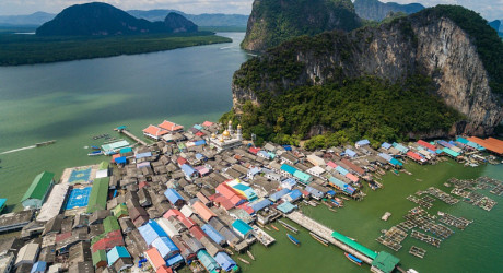 Ко Паньи — необычная плавучая деревня в отдаленном уголке Таиланда