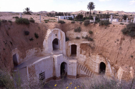 Троглодиты в Тунисе