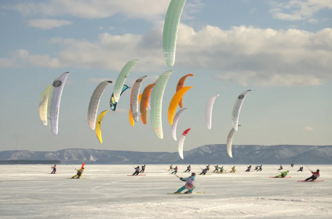 Что такое Сноукайтинг на волжских просторах