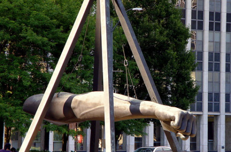 Части тела – самые жуткие скульптуры