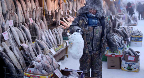 Оймякон – самая холодная деревня в мире в объективе новозеландского фотографа.