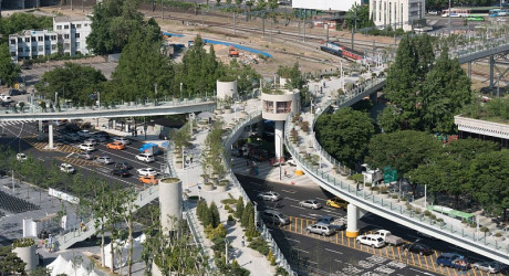 Seoullo 7017 – уникальный сад в Сеуле на месте старой автострады