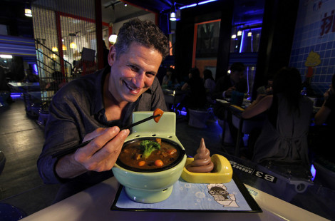 Неординарный ресторан туалетной тематики