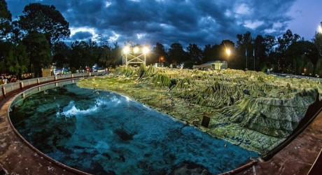 «Рельефная карта Гватемалы» - самая большая рукотворная модель местности